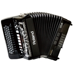 Roland harmonika FR-18 diatonisk - sort