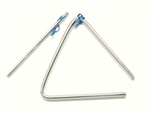 Triangel - EO. Triangel i forkromet metal med slagstik og oph�ng