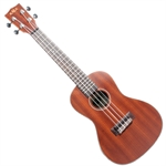 Kala KA-SMHC. All-Solid Mahogany Koncert ukulele med satin lak