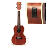 Kala Mahogny KA-CE. Mahogany Koncert ukulele med Equalizer