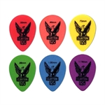 Delrin Pro Teardrop plektre - v�lg mellem 6 tykkelser