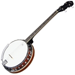 Tennessee 4-strenget Banjo med luxus kasse