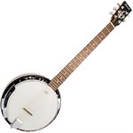 Tennessee 6-strenget banjo (guitarbanjo) med kasse
