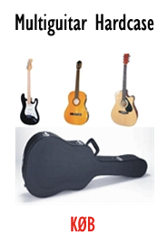Hardcase for spansk, western ell. elektrisk guitar
