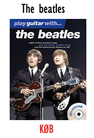 Play Guitar With The Beatles - Guitar tabulatur bog og 1 stk CD