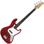 Stagg 3/4 scale el-bas r�d. Flot begynderbas til junior