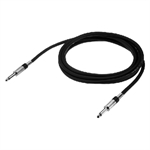 Stage Line MSC-150/SW. H�jttalerkabel 1,5m sort 2 x 6,3mm jack/jack