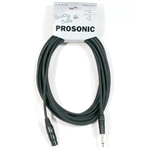Mikrofon kabel - Prosonic XLR/Jack 7,5 meter