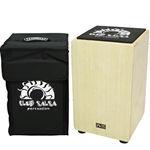 Club Salsa Cajon. Elegant cajon i massivt birketr� 