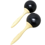 Club Salsa Marakas Black. S�t med 2 stk. sorte marakas i glasfiber
